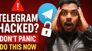 Telegram Account Hacked? 😱 Do This Immediately | Save Your Data.