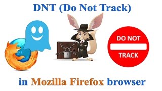 DNT in Mozilla Firefox  browser