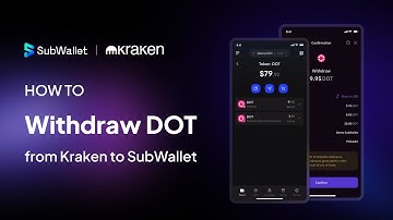 How to withdraw DOT from Kraken to SubWallet
