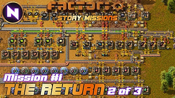 SECURING ABANDONED TRAIN LINES | Mission 1: The Return (2 of 3) | Factorio Campaign Story Missions