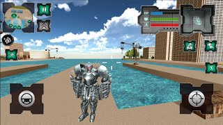 Flying Dragon Robot Simulator :Transformation War - Android GameplayFHD screenshot 3