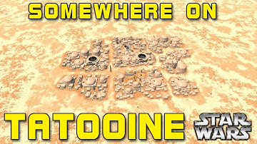 Somewhere on Tattooine | Mos Eisley Vibes | Fan made Star Wars Game Dev Preview made with Unity3D