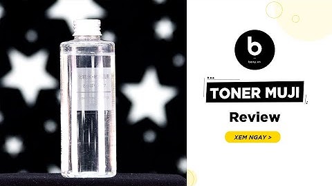 Review toner muji cho da dầu