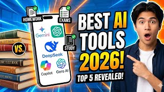 How to TOP Every Exam in 2026 using AI! 🎓 (Best 5 Tools)|| Devyappa  screenshot 1