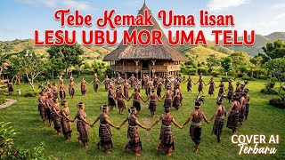 TEBE KEMAK UMA LISAN LESU UBU MOR UMA TELU || COVER AI Terbaru