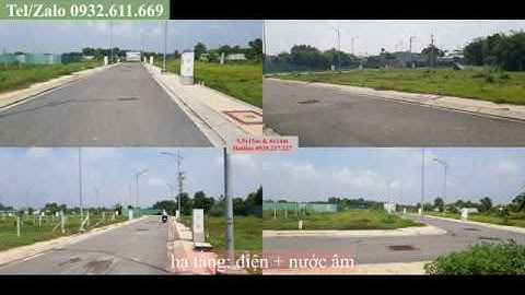 Đất Sổ Đỏ trung tâm Tân Thạnh Đông Củ Chi 1.29Tỷ/lô 81m2 Tel 0932.611.669