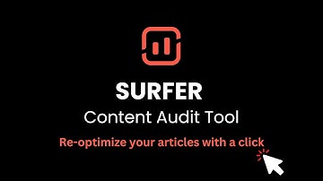 Surfer Content Audit Tool Tutorial | Tool Divers