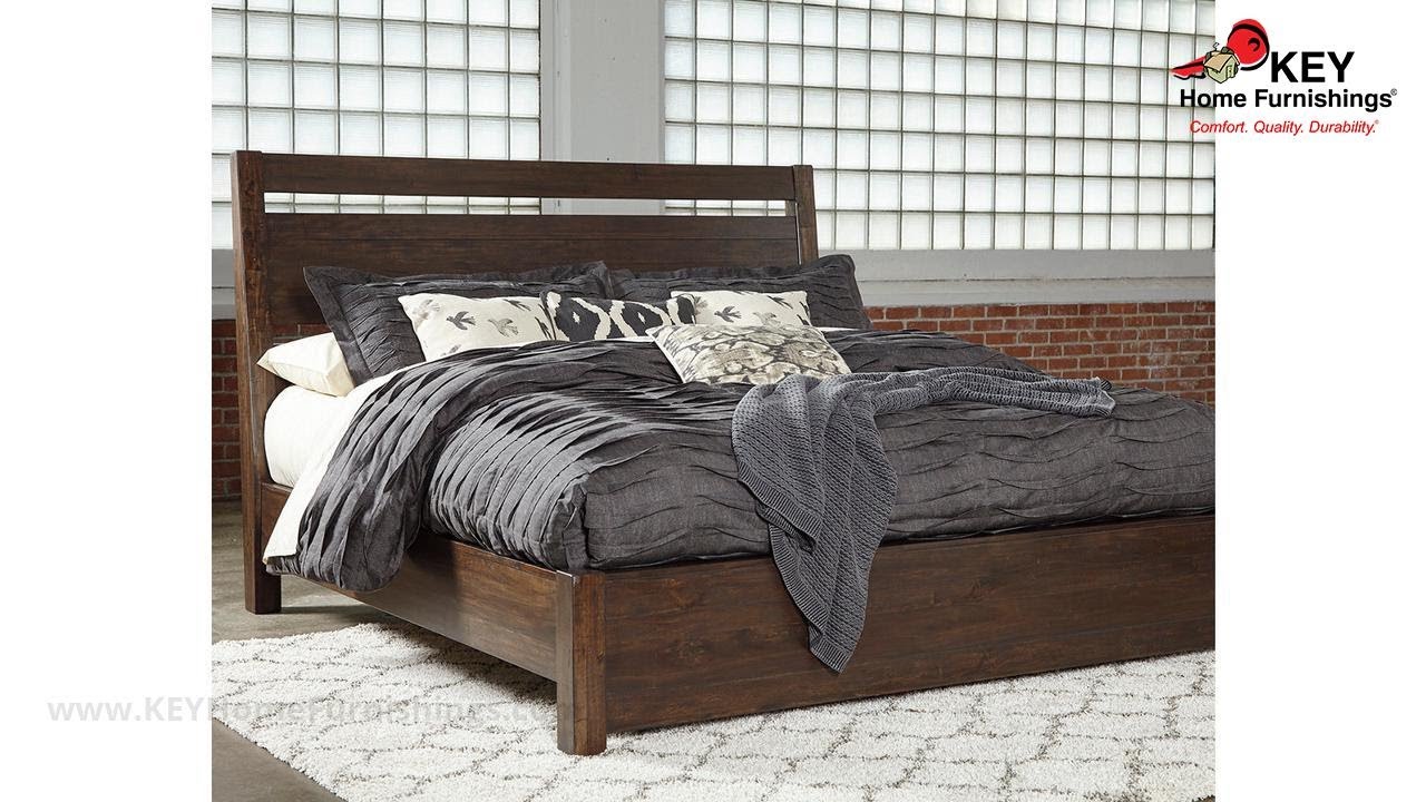 Ashley Starmore Queen Panel Bed Apk B633 Qpb Key Home By Key Home Furnishings