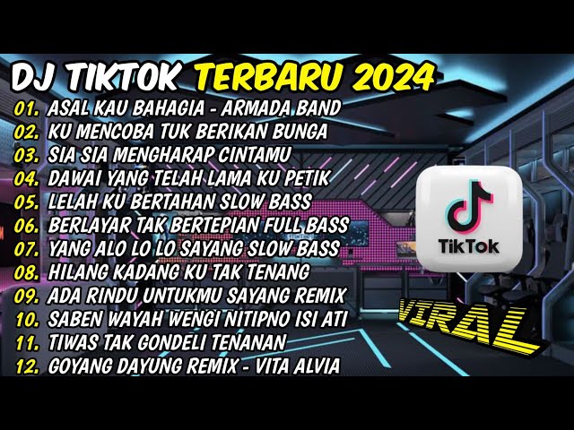 DJ VIRAL TIKTOK TERBARU 2024 FULL BASS  | DJ KU COBA TUK BERIKAN BUNGA REMIX TERBARU 2024 🎵 class=