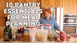 10 Pantry Essentials for Meal Planning