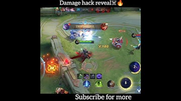 #mobilelegends  Moskov damage hack ☠️ #mlbbshorts #moskov