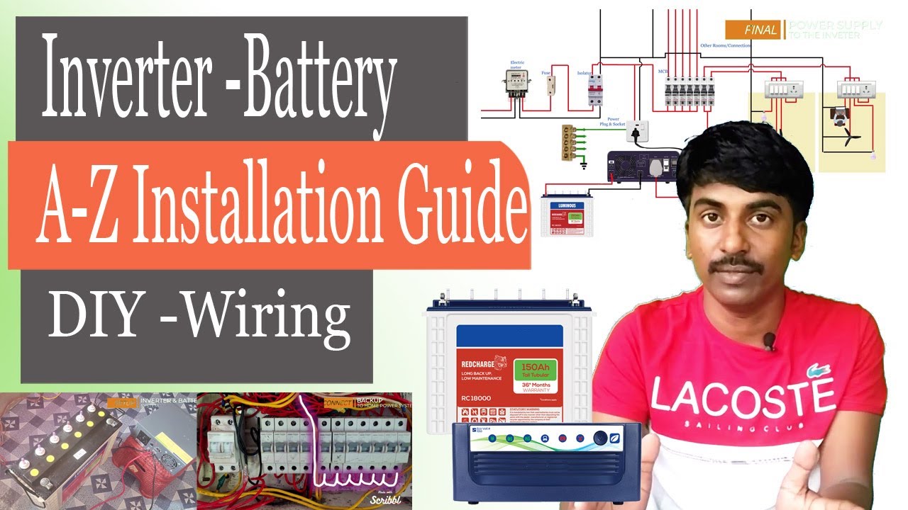 Inverter Battery Installation | Complete Wiring & Connection Guide