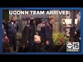 UConn men&#39;s team finally arrives for Final Four after plane issues