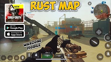 Warzone Mobile Rust Map Gameplay | Warzone Mobile Android iOS Mobile Gameplay Walkthrough