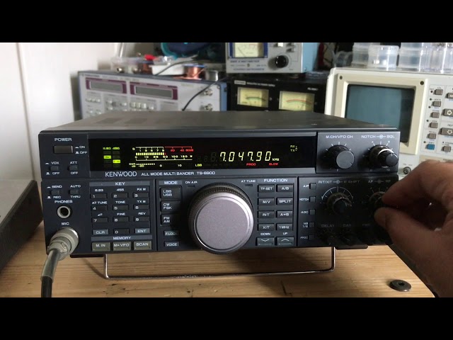 TS-690D 受信音聞こえない・修理【2018/04/03】 - YouTube