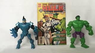 Hulk and Rhino mix and match: Marvel Super-Hero Mashers by Hasbro.