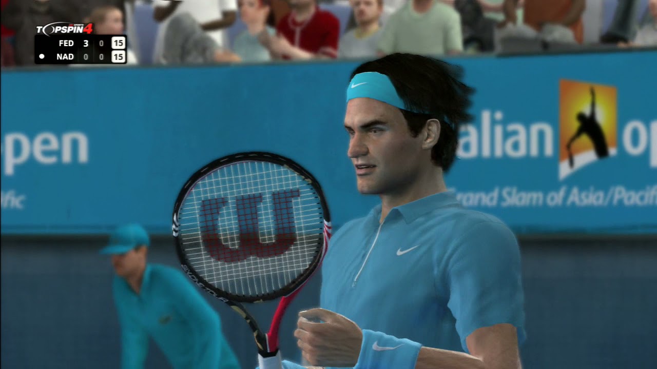 PS3 Top Spin 4 Roger FEDERER vs Rafael NADAL (Expert Level)