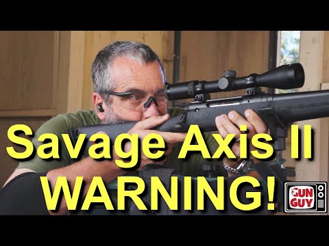 Why My Savage Axis II 30-06 Sucked