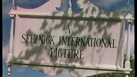 Opening & Closing to Gone with the Wind 1998 VHS [MGM Home Entertainment]