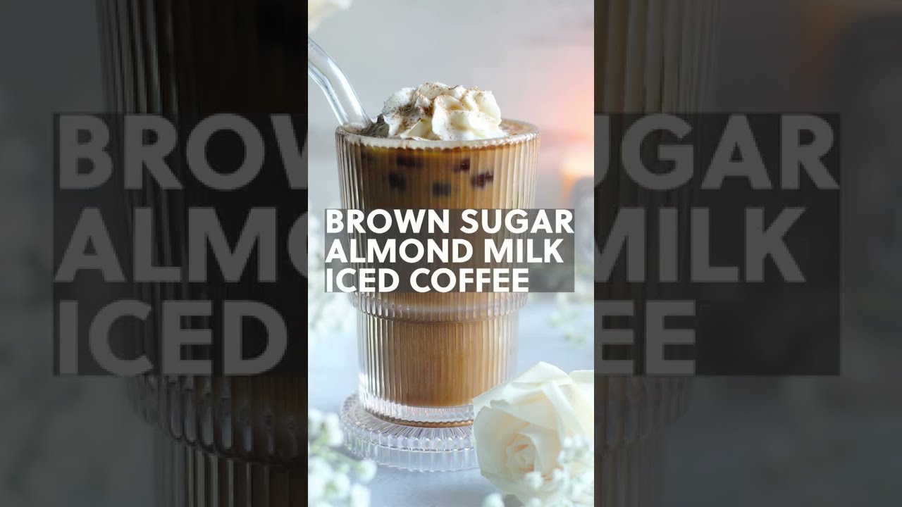Iced Coffee with Almond Milk - Fun Family Meals