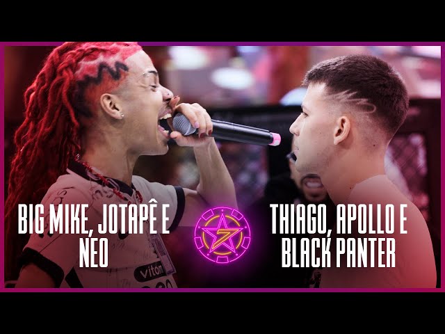 VIRADA HISTÓRICA) BIG MIKE, JOTAPÊ E NEO X THIAGO, APOLLO E BLACK