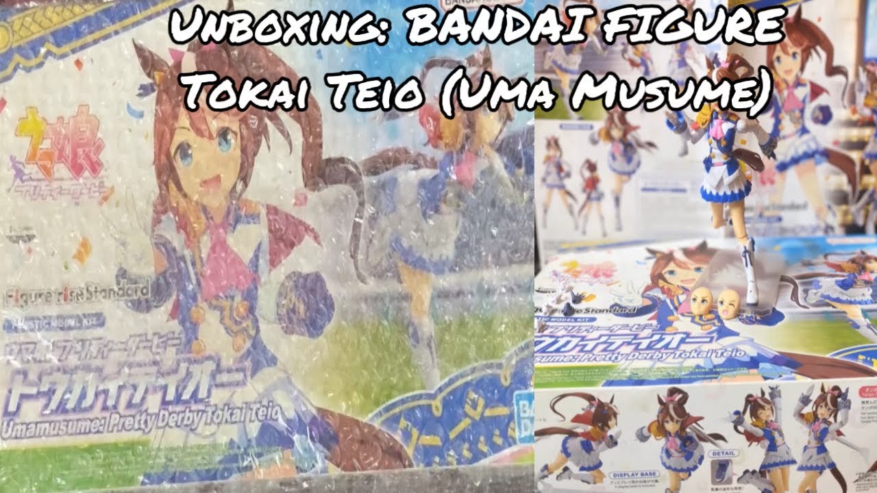 Unboxing: BANDAI FIGURE - Tokai Teio(Uma Musume)