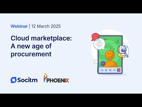 Cloud marketplace: A new age of procurement (Phoenix) - 12/03/2025