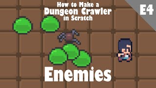 How to Code a Dungeon Crawler RPG in Scratch | Enemies