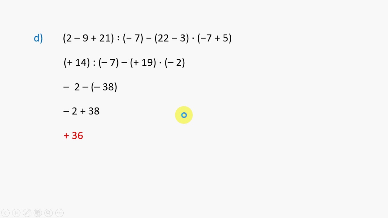 Espressioni Con Numeri Relativi E Potenze Esercizi Espressioni con i numeri relativi - esercizi svolti - YouTube