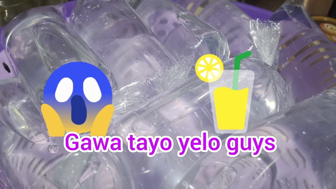 GAWA TAYO YELO GUYS#ICE WATER - YouTube