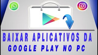 Como BAIXAR Aplicativos da Google PLAY no PC (Sem Programas) screenshot 3