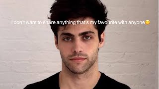 Matthew Daddario being Alec Lightwood for 3 minutes straight