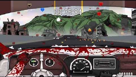 Lets Play @ Newgrounds - Road Of The Dead (Part 3/3)