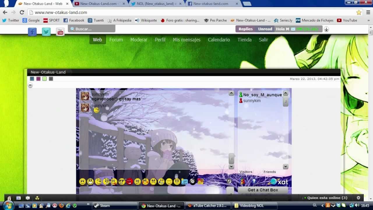 New Otakus Land, REGÍSTRATE!!!!! YouTube