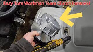 Quick And Easy Toro/Snowmobile Team Clutch Removal