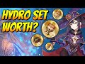 FULL HYDRO SET TEST ON C6 CHILDE AND C6 MONA - GENSHIN IMPACT