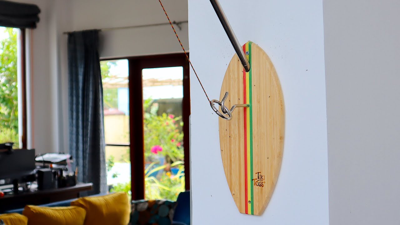 Tiki Toss Ring and Hook Game w/ Telescopic Pole Full Review YouTube