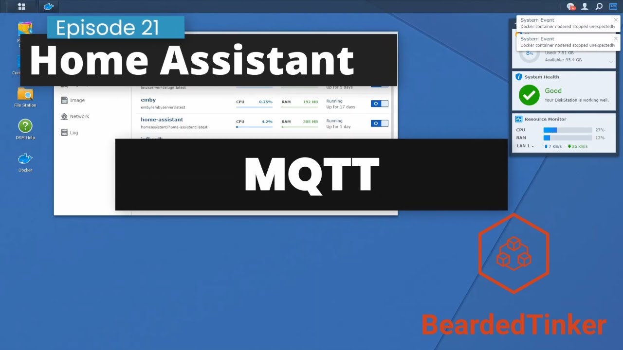 Home assistant mqtt. Mqtt mosquito synology.
