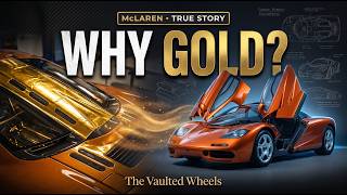 Why McLaren Used Real Gold Inside This Car