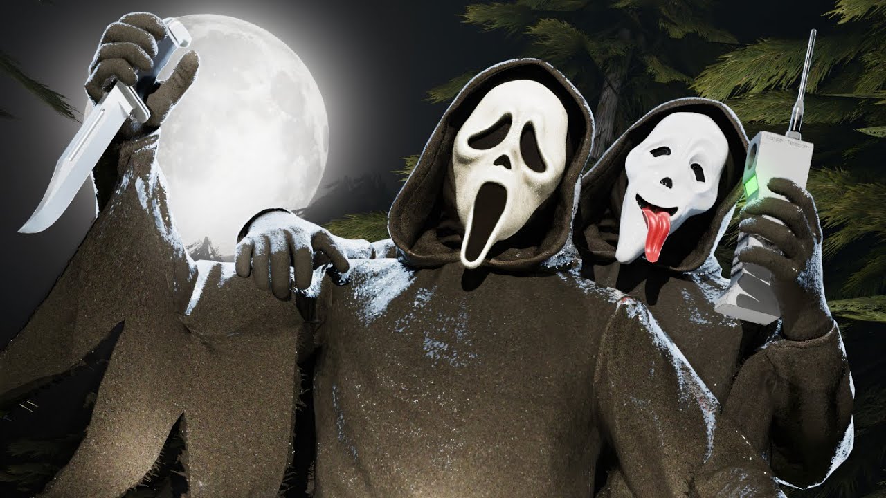 We Became Ghostface in BONELAB... - YouTube