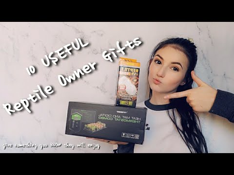 10 USEFUL Gifts for Reptile Owners I Gift Guide