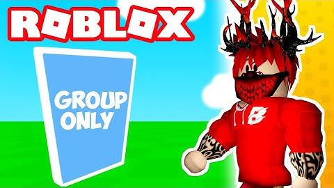 Roblox Studio - HOW TO MAKE A GROUP ONLY DOOR