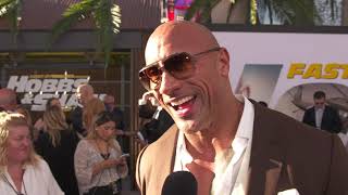 Hobbs & Shaw World Premiere With Dwayne Johnson