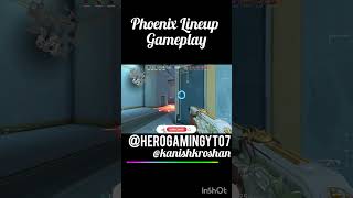 Phoenix Lineup Gameplay | Valorant Gameplay | #valorant #gaming #valorantclips #valorantshorts