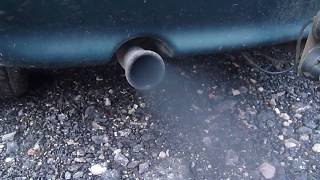 Diesel smoke Citroën Xsara Picasso 2.0 lt HDI 2002 plate