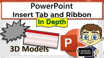 The PowerPoint Insert Tab and Ribbon In Depth