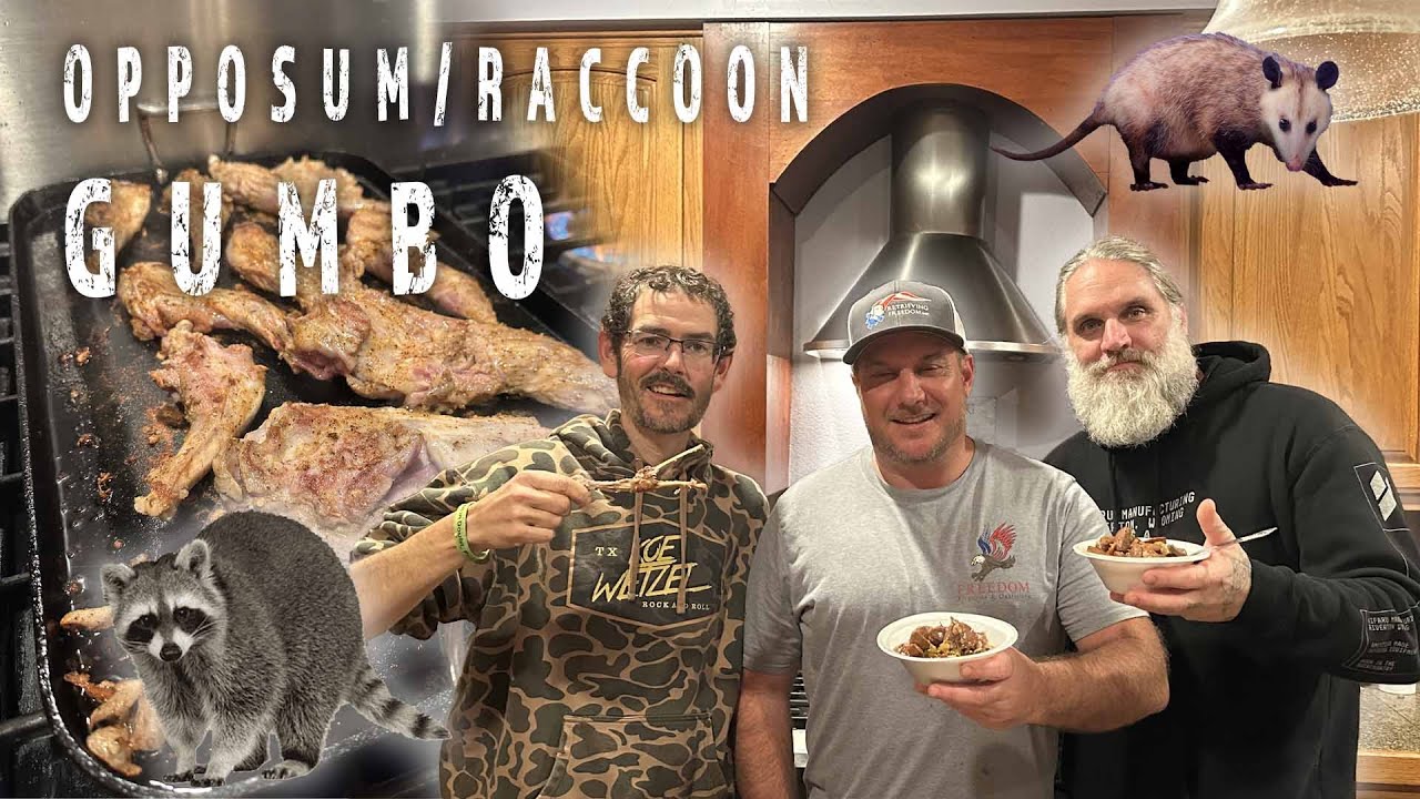 WE ATE OPPOSUM!! The best way to prepare Opposum and Raccoon straight ...