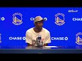 Jonathan Kuminga Postgame Interview | Golden State Warriors lose to New York Knicks 116-114