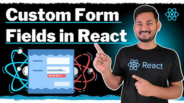 Create Custom Form Fields in React | Advanced Form Validation | The Complete React Course | Ep.36