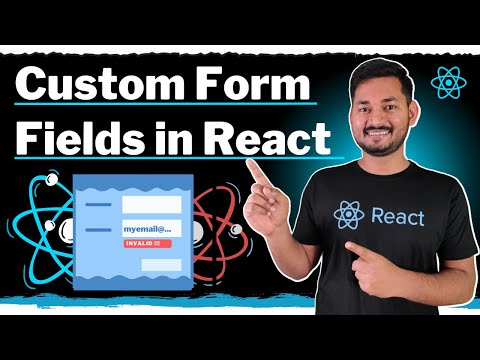 Create Custom Form Fields in React | Advanced Form Validation | The Complete React Course | Ep.36